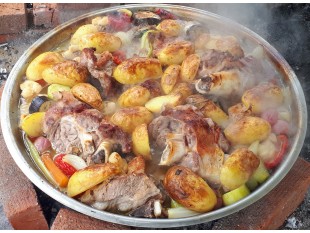 Tradicionalni bosanski sač, za pečenje ispod peke, s INOX pekačem. Veličina 550 mm – obiteljska izvedba! ★★★★★